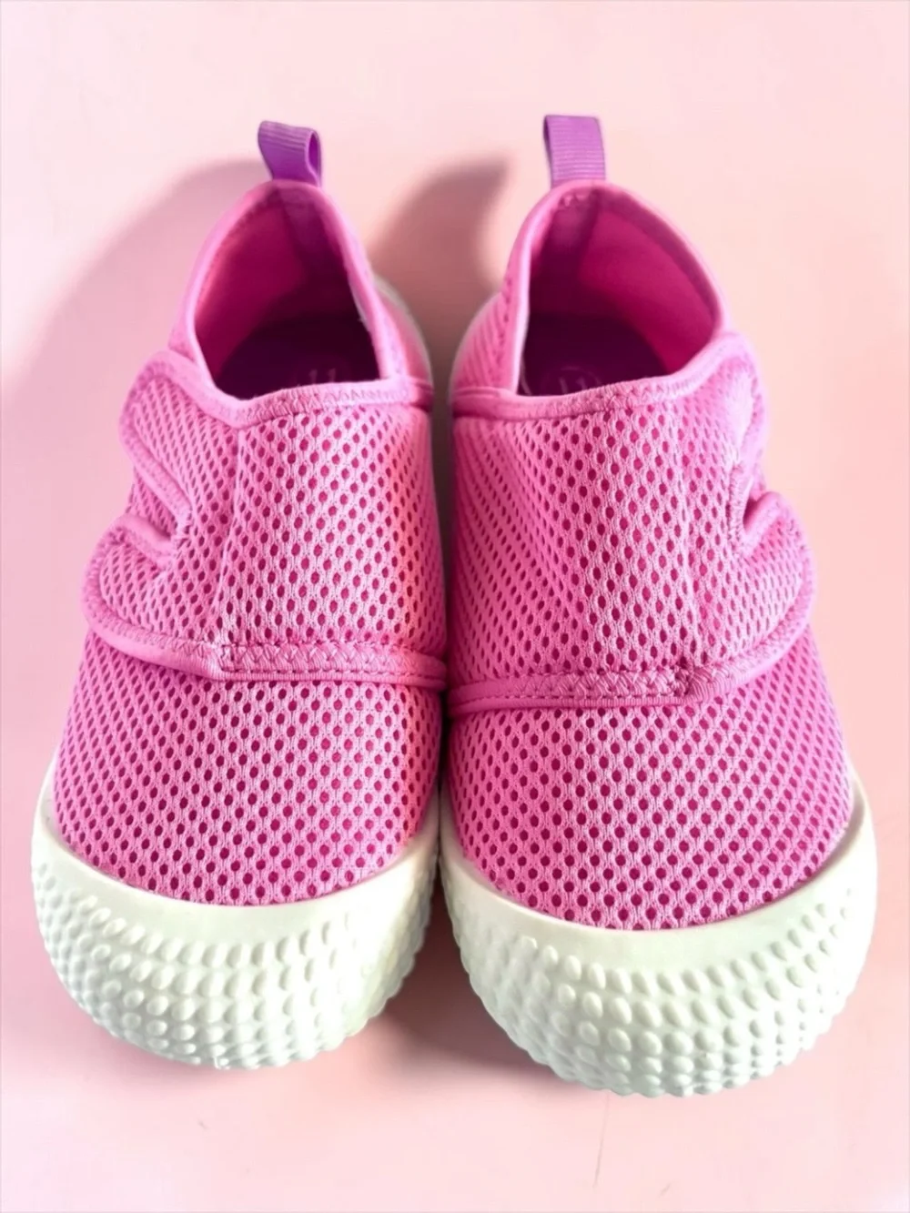Cat & Jack Toddler Girls Sneakers Bubblegum Pink Mesh Size 11 EUC